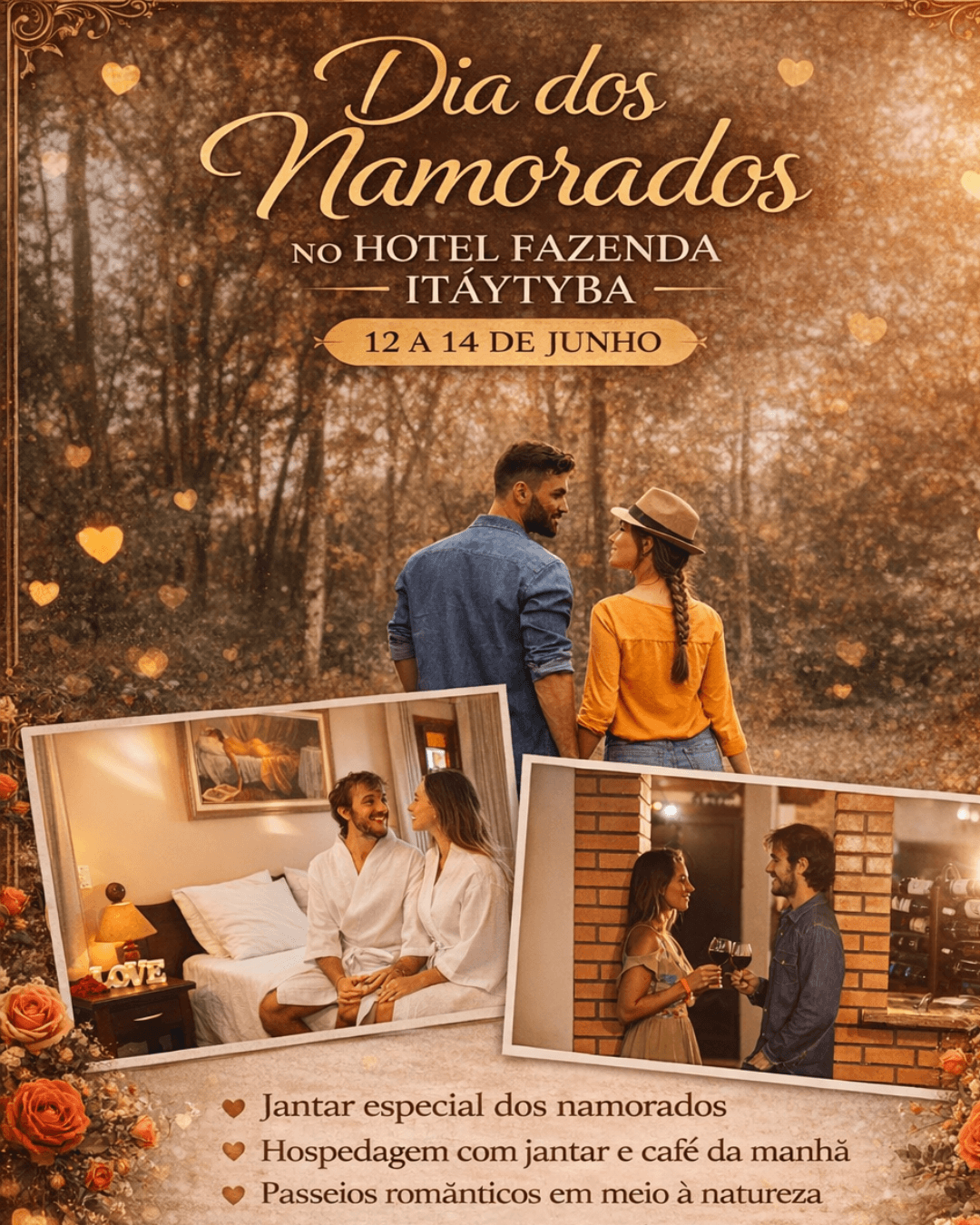 💛 Dia dos Namorados no Itáytyba | 12 a 14 de Junho