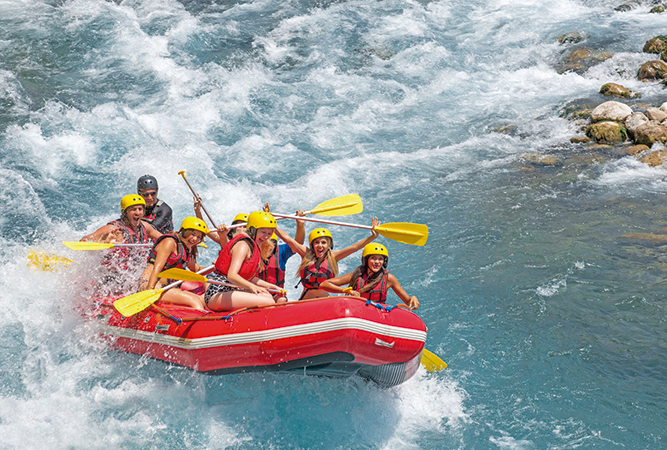 rafting